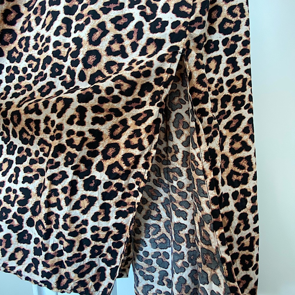 Animal print dress